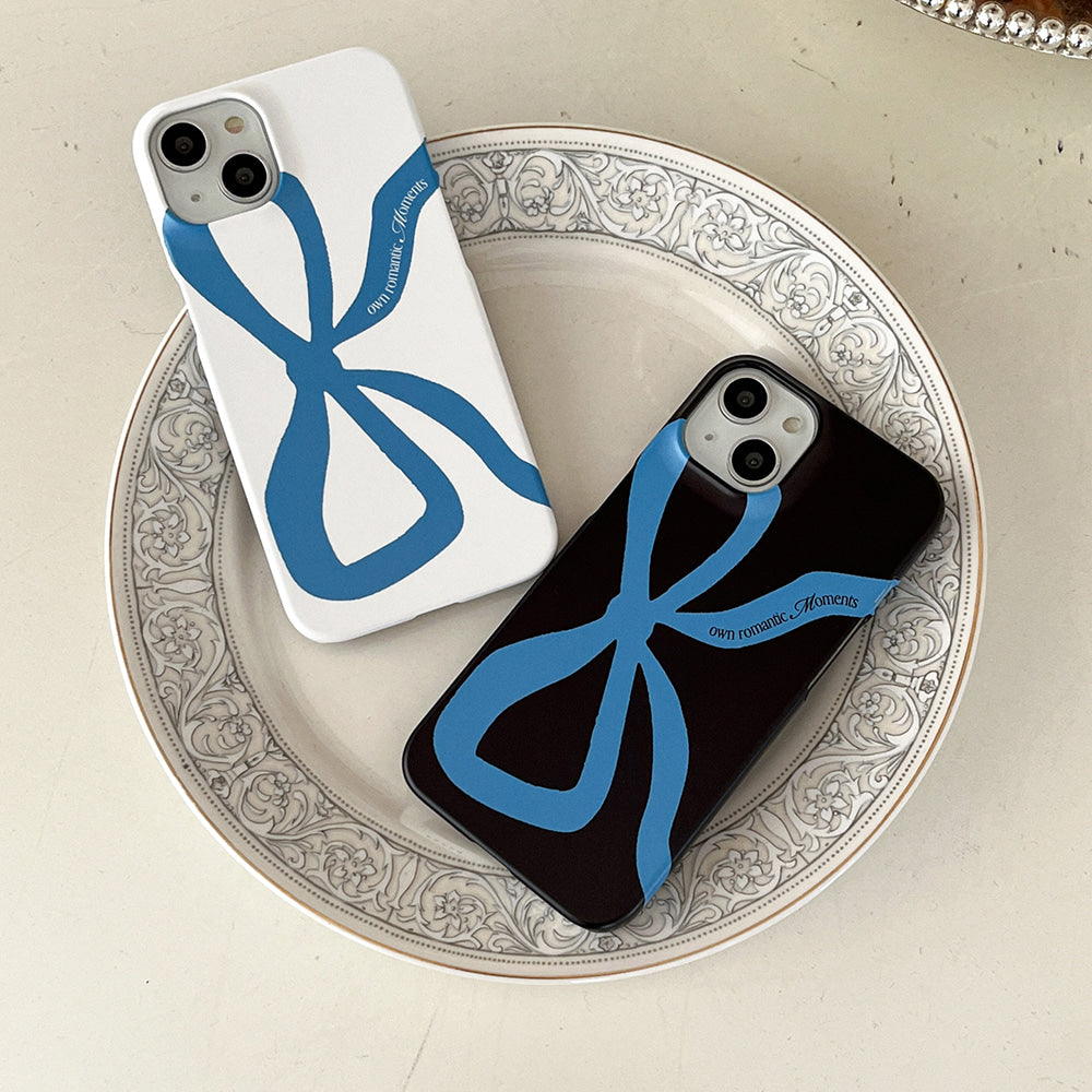 Own Romantic Ribbon Phone Case Hard 2 mydeermoon