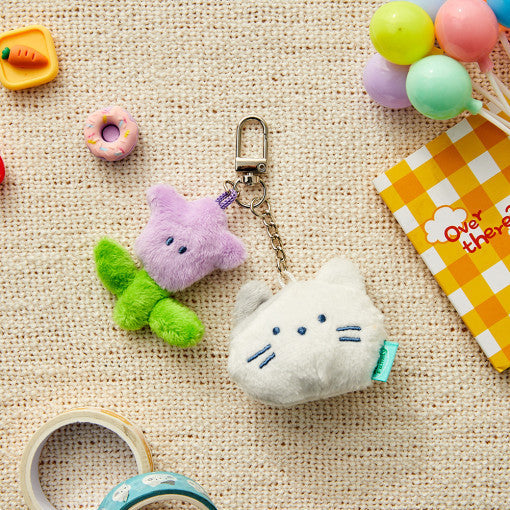 Scrabbit Cat Rabbit 【現貨95折】Butter Shop Blooming Mini Keyring #Milk cat #Scrabbit ...