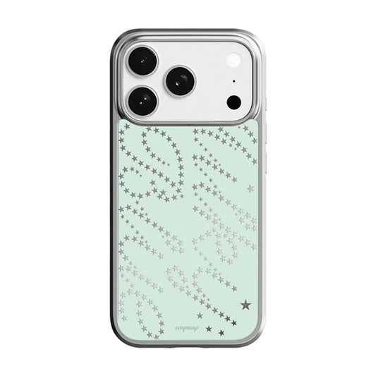 MINT STAR-SILVER (MIRROR BUMPER CASE)