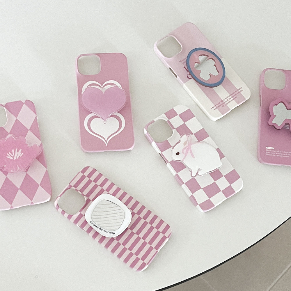 Coloring Pink Phone Case (Hard/Card Storage) (6款)