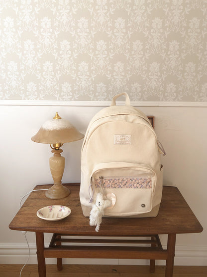 Ovuni Bon Voyage Backpack - Corduroy ivory