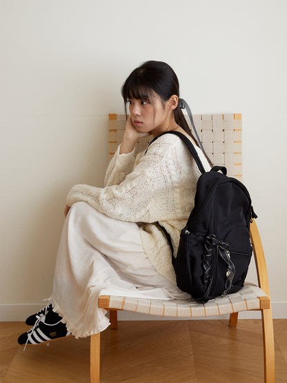 Ovuni Romantique Sneaker Backpack_Black
