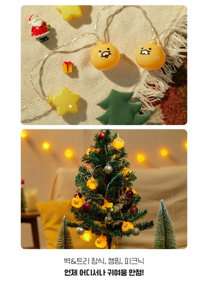 【現貨95折】Kakaofriends Choonsik Face Mini Light Bulb 春植裝飾燈泡