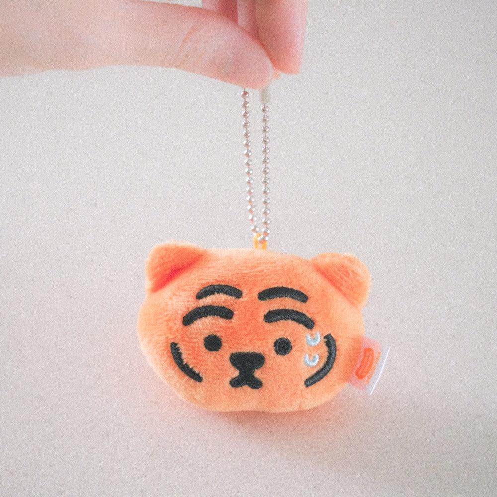 Muzik Tiger Mini Face Keyring (3隻Set)