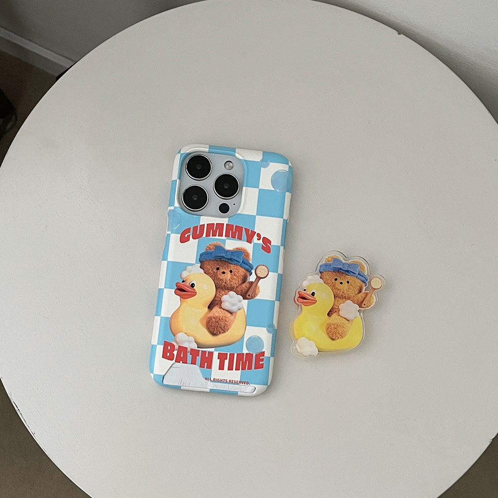 【Set】Gummy's Bath Time (Card Storage) + Acrylic Tok
