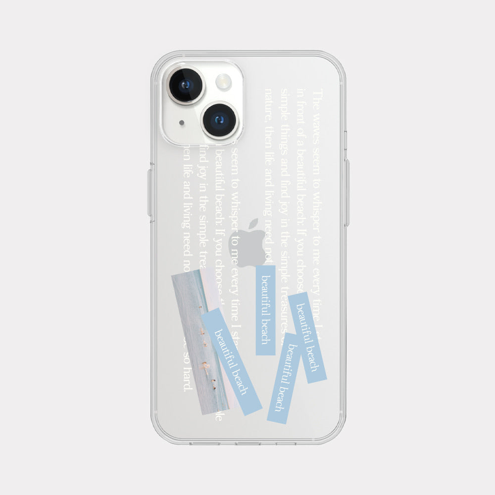 Whisper Wave Phone Case (Clear/Tank 透明/透明Tank款)