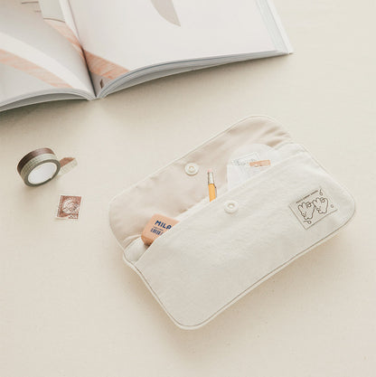 Livework Piyo Snap Pencil Pouch (4色)