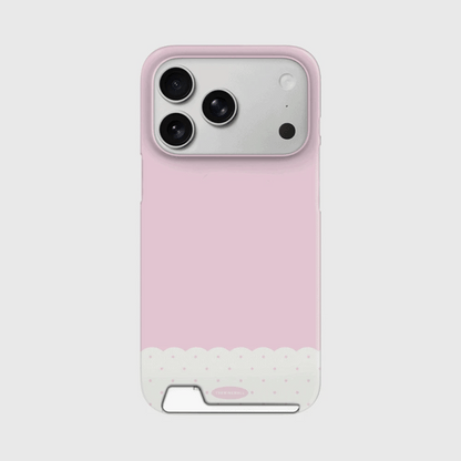 Lace Dot Phone Case (Hard/Card Storage/Magsafe)