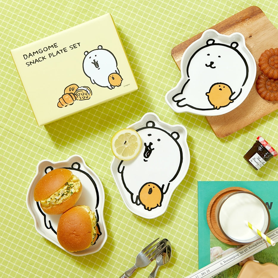 Joke Bear Snack Plate Set (2P) 零食碟