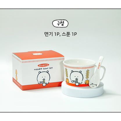 Joke Bear Noodle Bowl Set