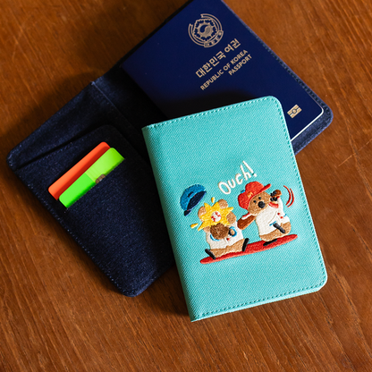 Dinotaeng QUOKKA Homerun Passport Case