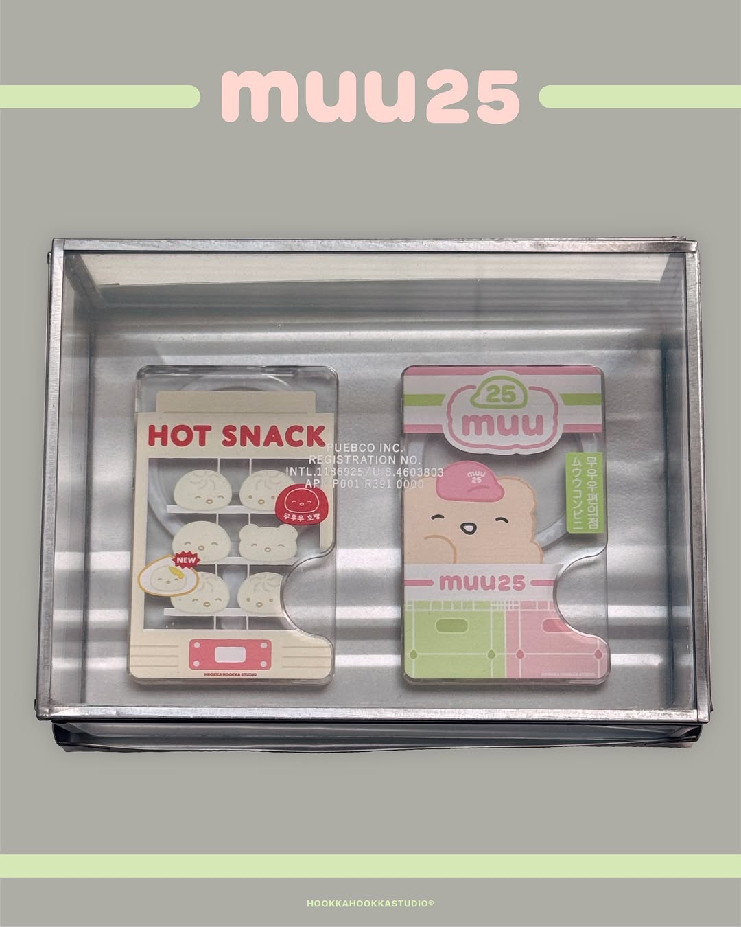 Hookka Hookka Studio Muu25 Magsafe Card Holder (2款)