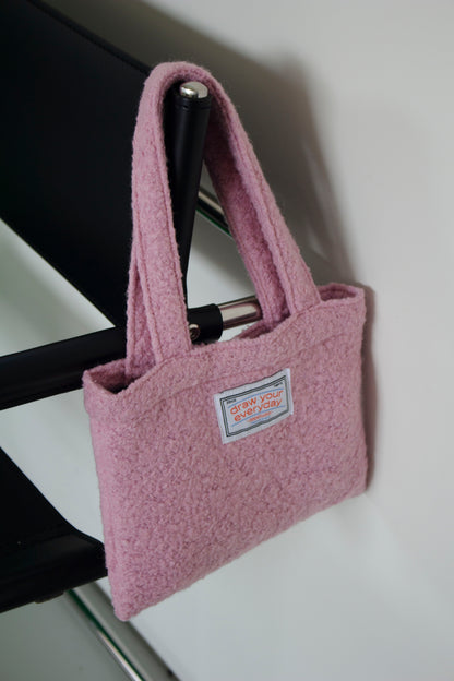 PPP Studio Mini Wool Bag_Pink