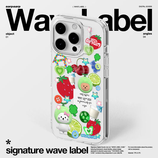LEMON-LIKE FEELING-CLEAR (Wave Label Clear Case)