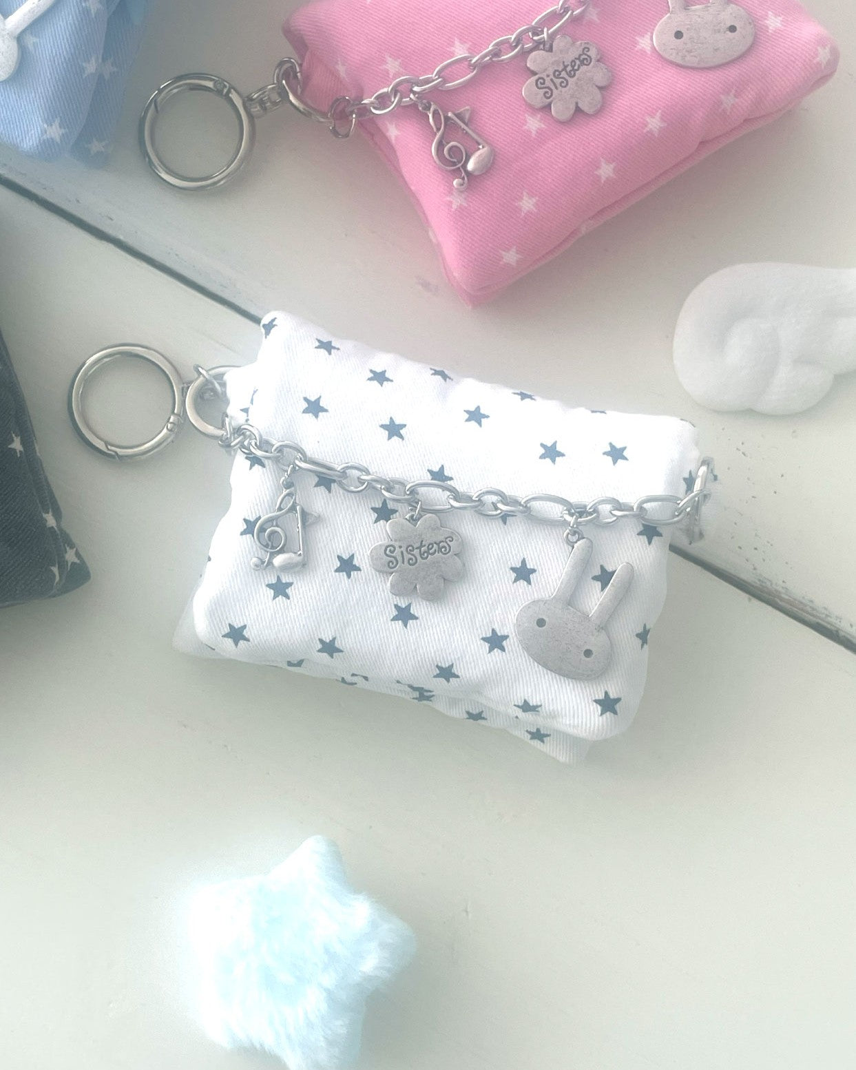 Cozing Rabbit Chain wallet (5色)