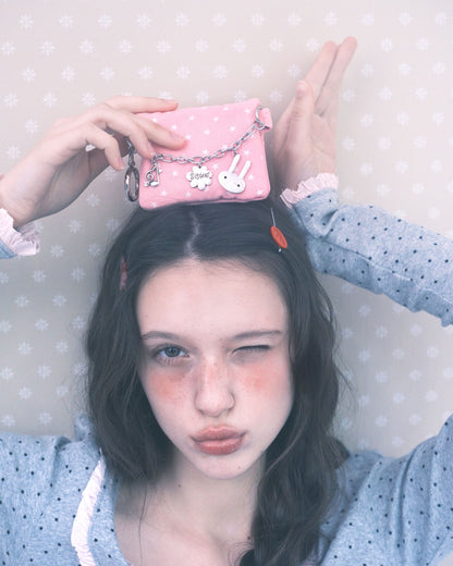 Cozing Rabbit Chain wallet (5色)