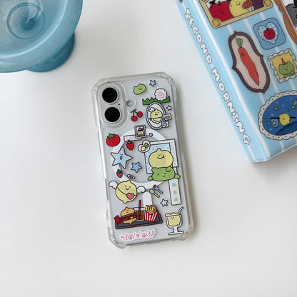 Second Morning Collage Case (Magsafe Clear)