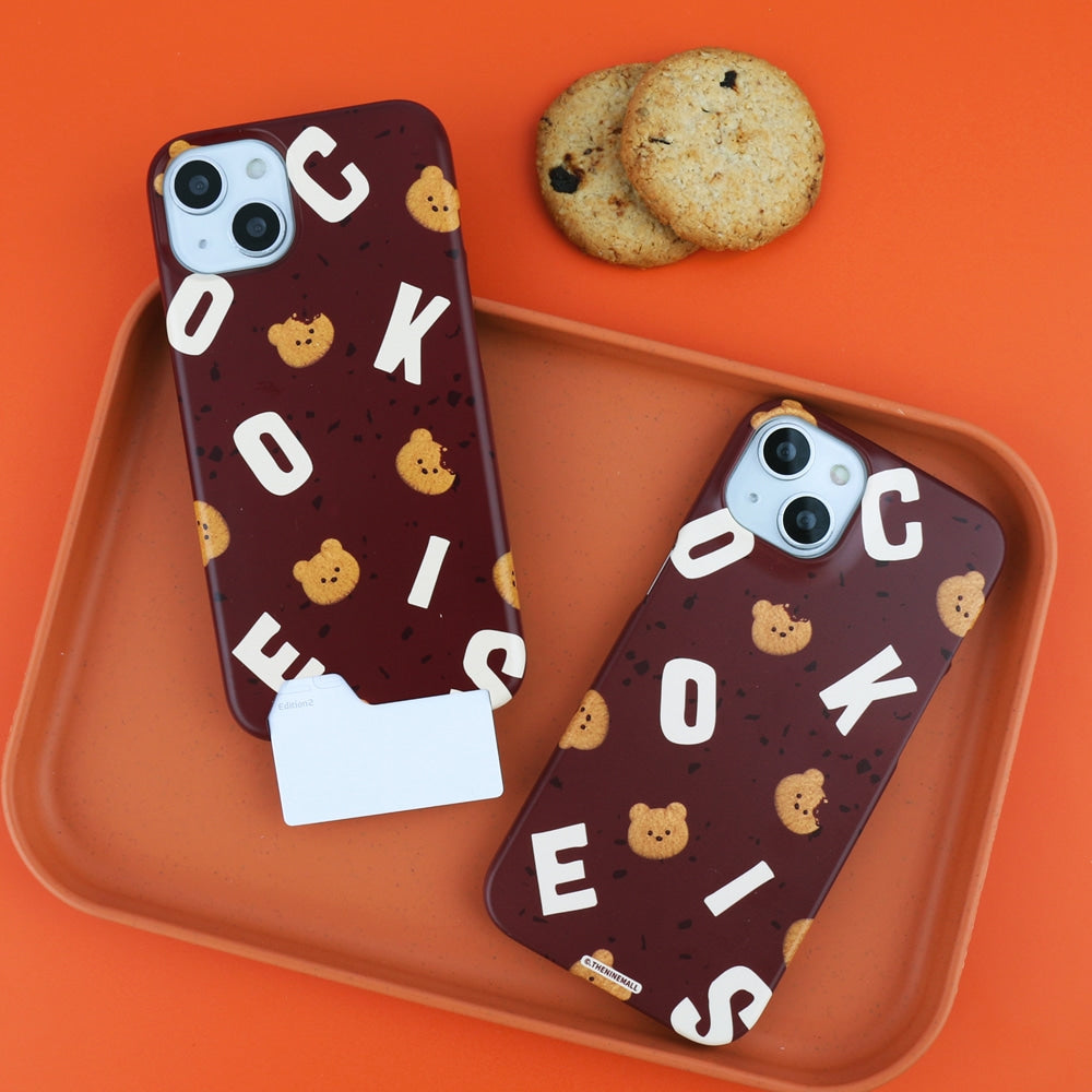 Cookies Alphabet PatternPhone Case (Hard 普通硬殼) (2色)