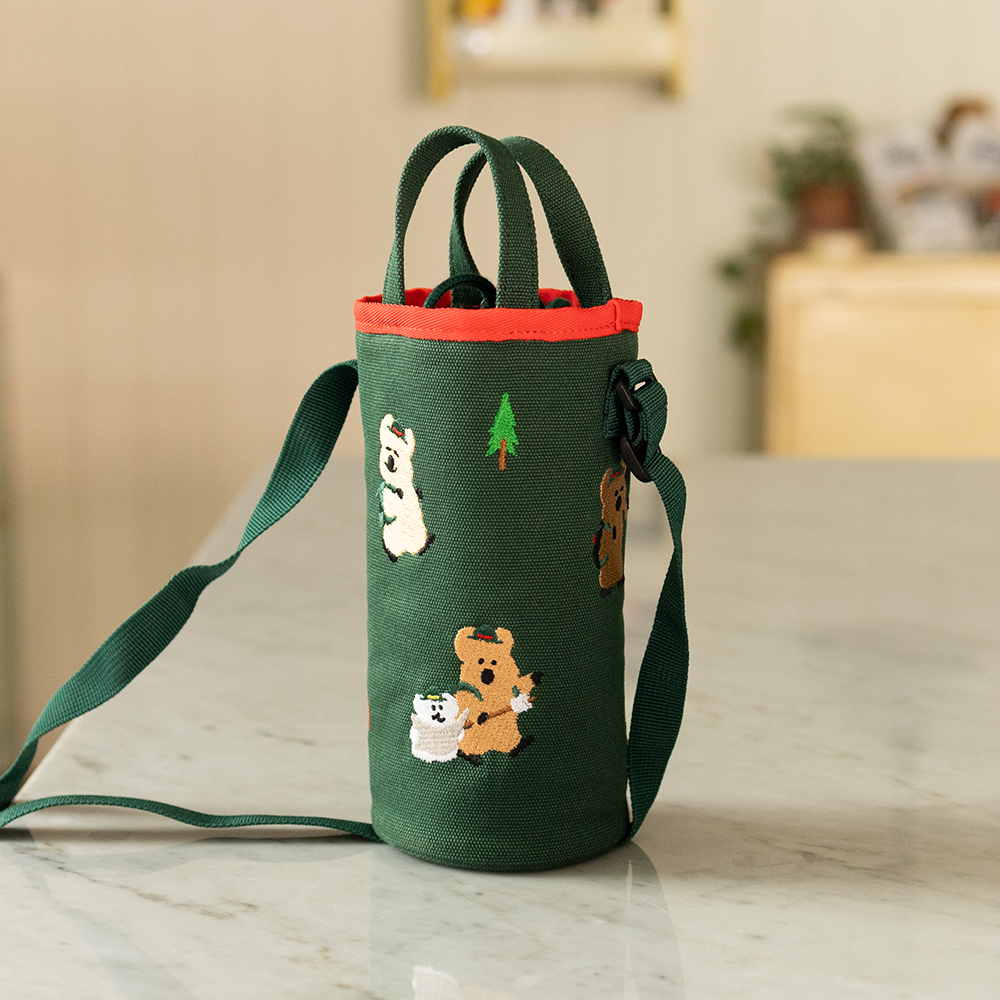 Dinotaeng Quokka & BOBO in the Woods Bottle Bag