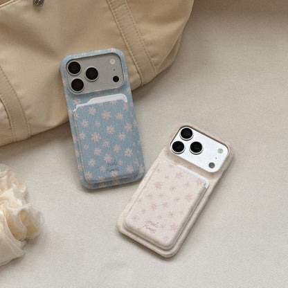 Cozy Flower Phone Case (Hard/Card Storage/Magsafe)
