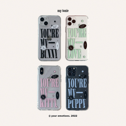 【Custom 自訂款】Your Emotions My Tonic Phone Case (Bumper Hard Jelly)