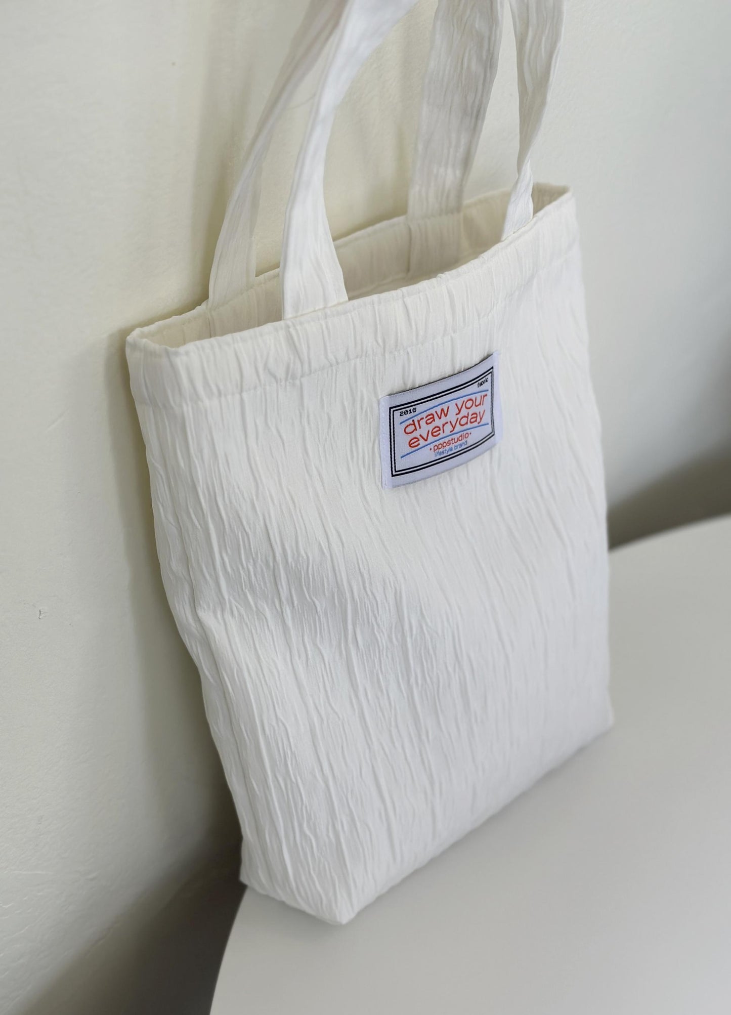 PPP Studio Shirring Tote Bag (2色)