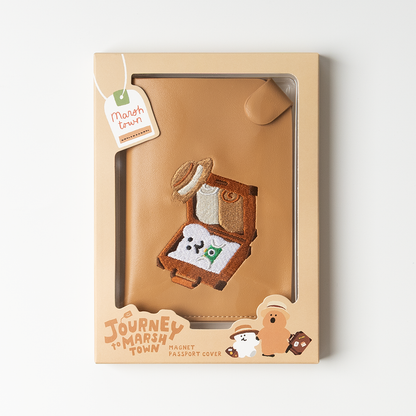 Dinotaeng Marsh Town Magnet Passport Cover 磁石護照套