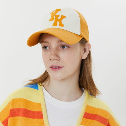 【Seventeen Mingyu同款】Waikei YK Applique Two Tone Ball Cap (4 Colors)