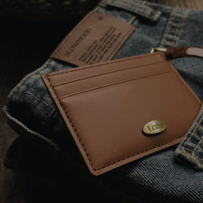 Slowand #LENTO. minimal card wallet (牛皮) - 5 color