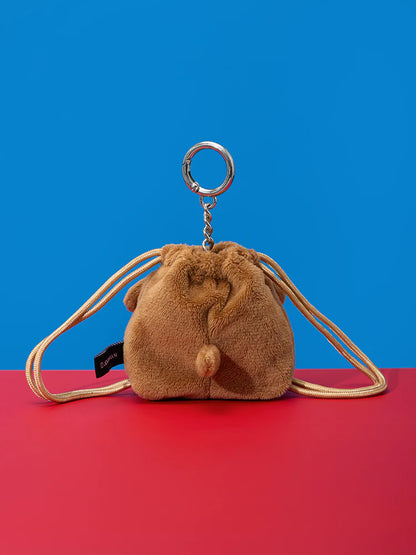 Joguman Studio [Hero] Woody Mini String Pouch Keyring 迷你繩結小包