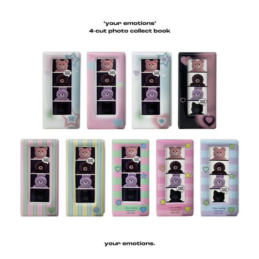 Your Emotions 4-cut photo collect book (9色)