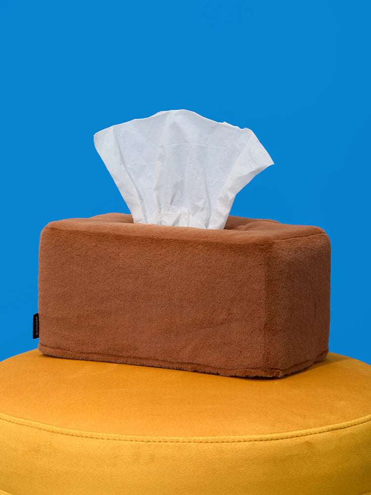 Joguman Studio [Hero] Woody Tissue Case 毛絨紙巾盒