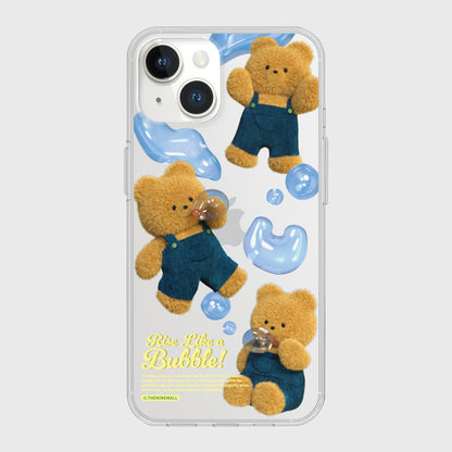 Pattern Bubble Gummy Phone Case (Clear/Tank Clear/Clear Card Storage)