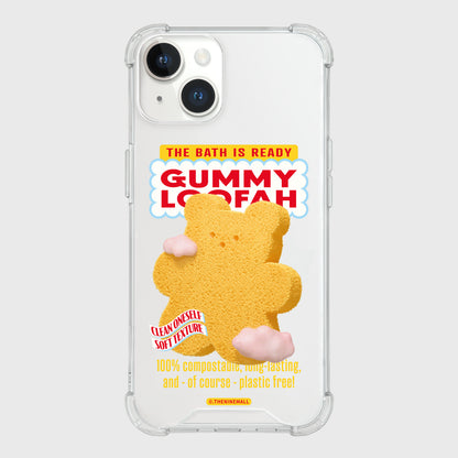 Loofah Gummy Phone Case (Clear/Tank Clear 透明/透明Tank款)