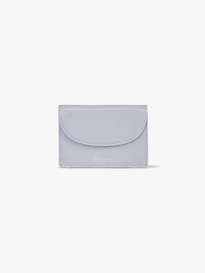 Fennec Crinkle Halfmoon Mini Wallet -Misty Lavender