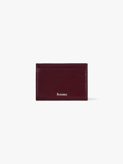 Fennec Hearty Flap Wallet - Deep cherry