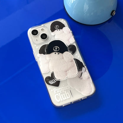 Pattern Bad Puppy Phone Case (Clear/Tank Clear 透明/透明Tank款)