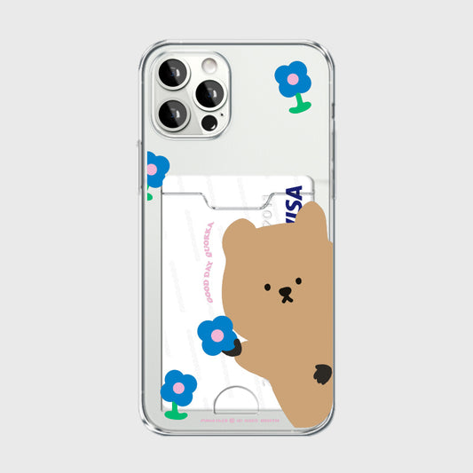 562 Blooming Quokka (Card Pocket Jelly Case 透明插卡款)