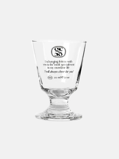 Clover Social Club Clover Letter Goblet