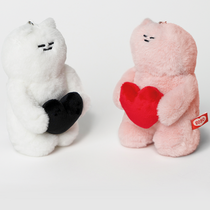 -__-SOSO Heart Doll Keyring (2色)