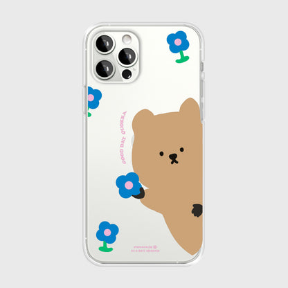 562 Blooming Quokka Phone Case (Clear 透明殼)