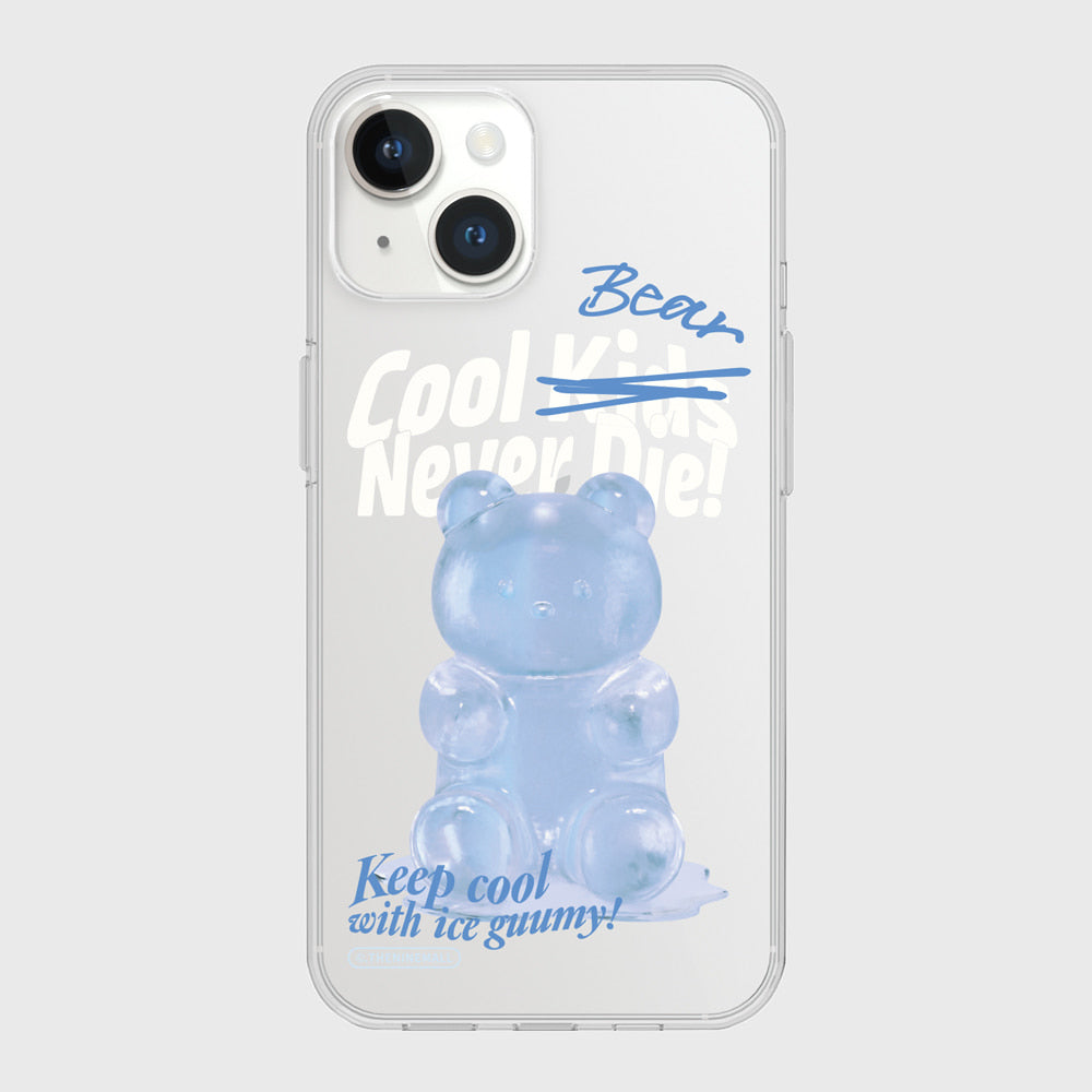 Basic Ice Gummy Phone Case (Clear/Tank Clear 透明/透明Tank款)