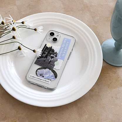 Spring Moments Sticker Phone Case (Clear/Tank Clear/Clear card storage)