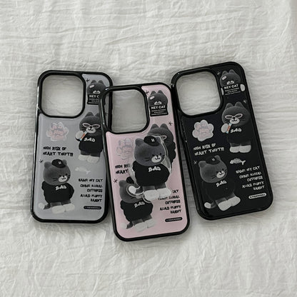 【Set】Pattern Bad Hey Cat (Epoxy Bumper) + Acrylic Tok
