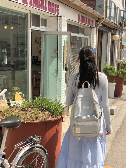 Ovuni Bon Voyage Backpack - Pastel blue