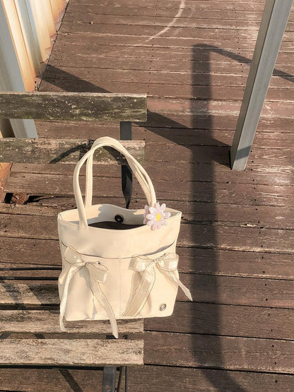 Ovuni Mini Easy Ribbon Bag_Sand beige