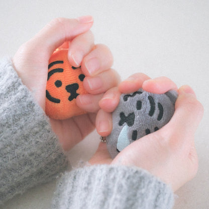 Muzik Tiger Mini Face Keyring (3隻Set)