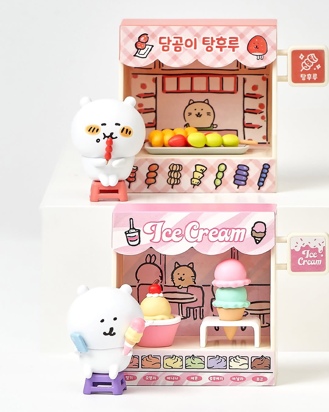 Joke Bear Diorama Figure Shop (6款隨機) 白熊美食系列 盲盒