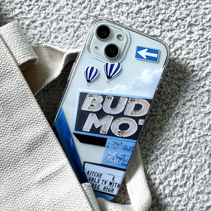 Go On Trip Phone Case (Clear/Tank 透明/透明Tank款)的