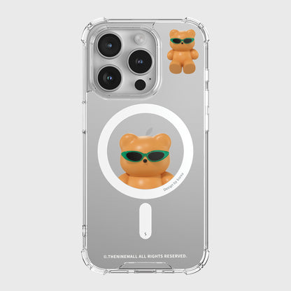 Green Sunglasses Gummy (Magsafe Tank Case)